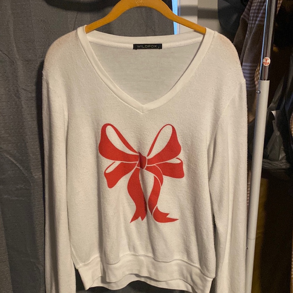 Wild fox Bow Sweater